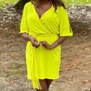 Jessica Simpson Fringe Tassel Dress